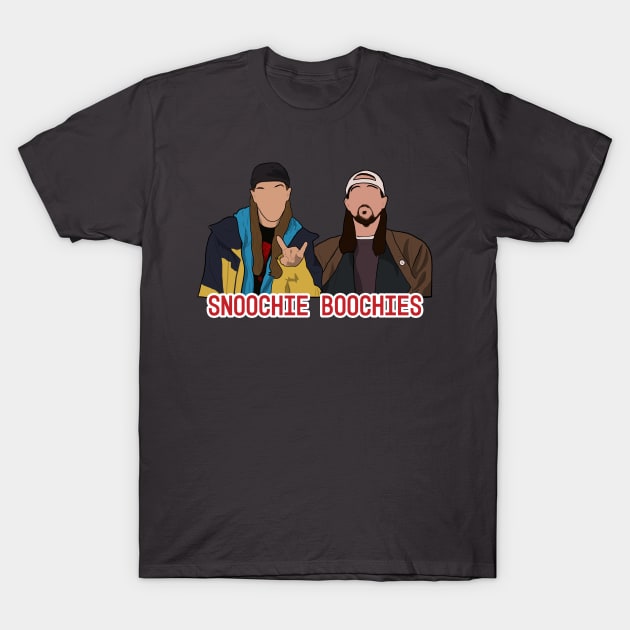 Jay & Silent Bob Snoochie Boochies T-Shirt by Hevding